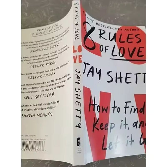 8 Rules of Love By Jay Shetty How To Find It Keep It and Let It Go English Book Paperback Libros